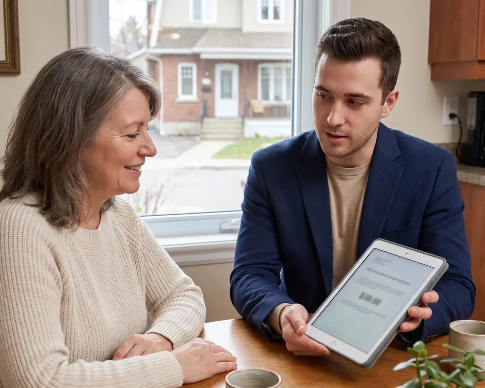 Vendre une maison en succession au Québec, l'offre expliquée à une héritière