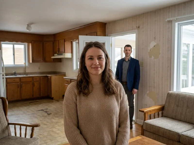 Propriétaire dans une maison héritée, vendue telle quelle